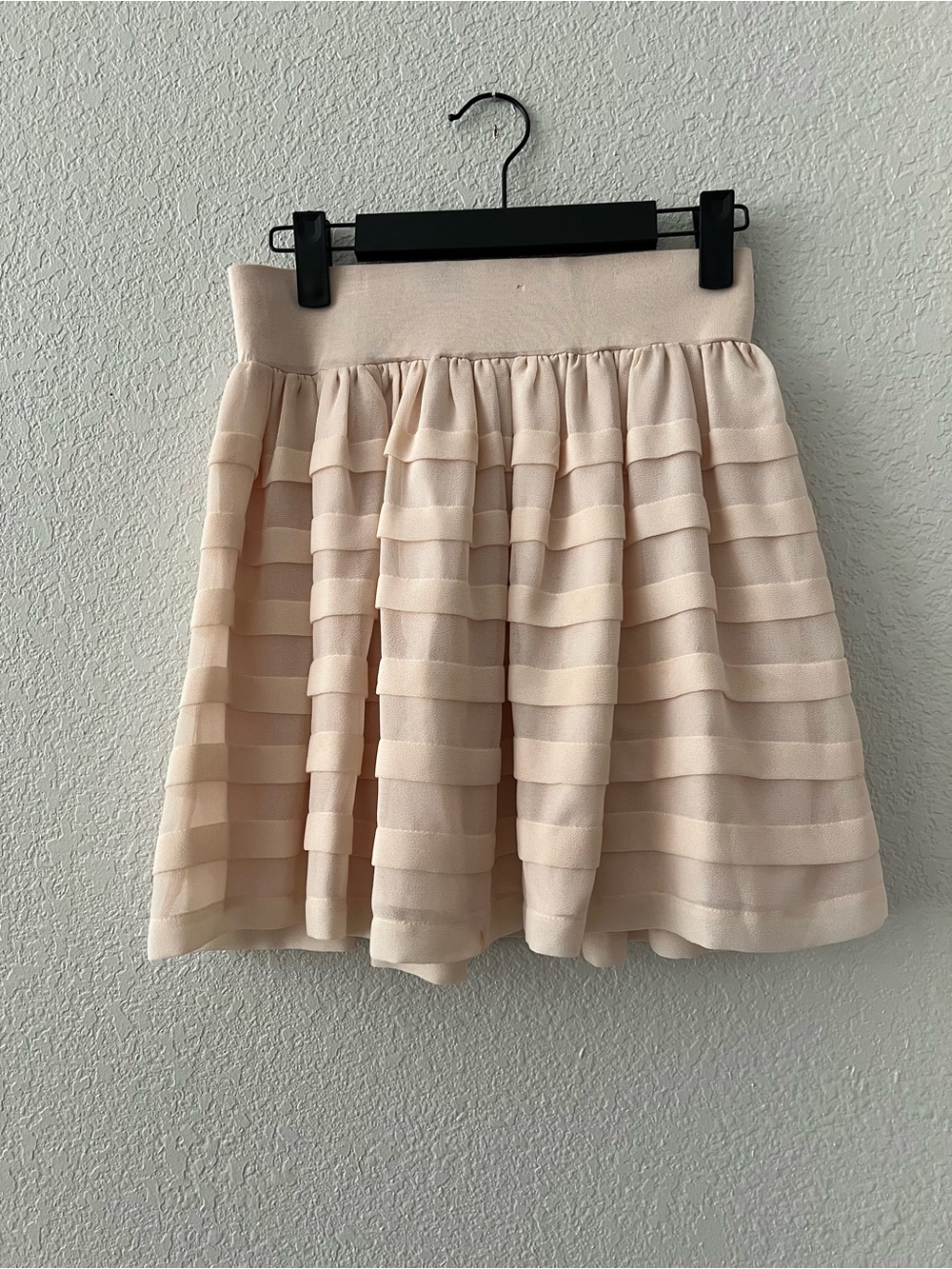 dELiA*s Layered Band Skater Mini in Pale Blush